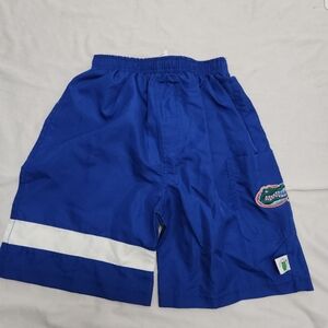 Sara Lynn boys size 2T Blue gators athletic shorts #A001